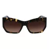 LIU JO LJ785S Moteriški akiniai nuo saulės Havana Acetate Square Frame Brown Gradient Lens 61mm