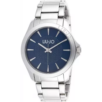 LIU JO Watch LIUJO MAN TLJ813 40mm Nerūdijančio Plieno Mėlynu Ciferblatu Kvarcinis Laikrodis