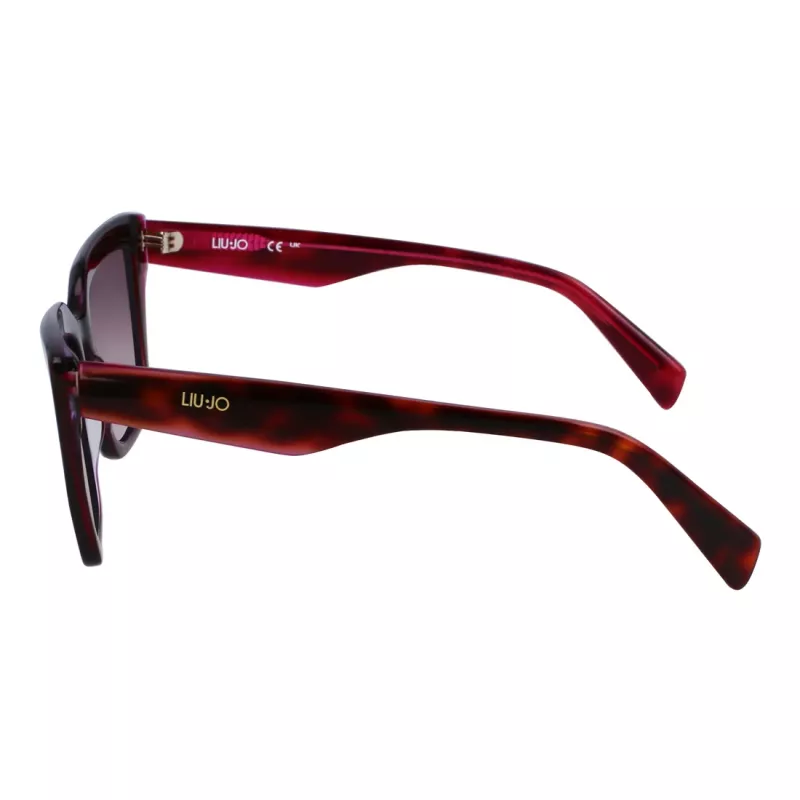 LIU JO moteriški drugelio formos akiniai nuo saulės LJ795S5418261 Havana Brown Gradient UV400