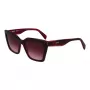 LIU JO moteriški drugelio formos akiniai nuo saulės LJ795S5418261 Havana Brown Gradient UV400