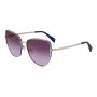 LIU JO moteriški kate akinių formos akiniai nuo saulės LJ159S5816714 Havana Brown Gradient