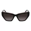 LIU JO Women's LJ794S Sunglasses - Black Frame Grey Lens 54mm