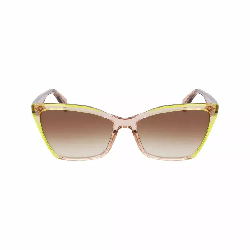 LIU JO Moteriški LJ796S-279 Cat Eye Akiniai Nuo Saulės Havana Rudi Gradient 58mm