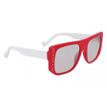 LIU JO Moteriški Akiniai nuo Saulės LJ731S-525 Havana Acetate Butterfly Rėmelis Rudi Gradient Lęšiai 55mm
