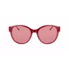 LIU JO Moteriški Akiniai nuo Saulės LJ762SR-601 Drugelio Formos Havana Acetatas 56mm