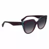 LIU JO Moteriški Akiniai nuo Saulės LJ783S-513 Havana Brown Drugelio Formos Acetatas 55mm