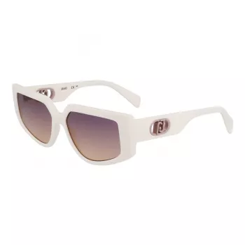 LIU JO Moteriški Akiniai Nuo Saulės LJ801S5515102 Havana Rudi Gradient 55mm