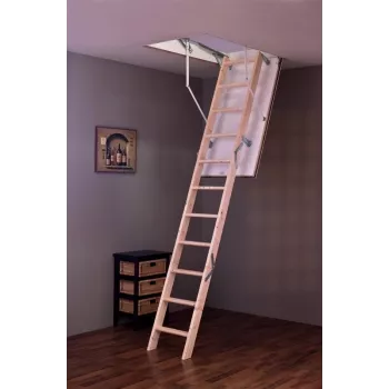 Loft Ladders Tradition Plus 120x60x280cm Sulankstomi Palėpės Laiptai