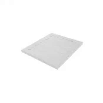 LogiLink 19 colių fiksuota stovo lentyna 1U, 525 mm gylio, šviesiai pilka RAL 7035 (SF1F65G)
