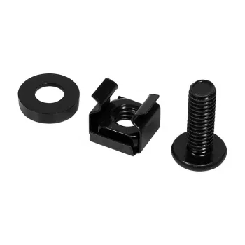 LogiLink 19 inch Rack tvirtinimo rinkinys M6 x 16 mm, 20 rinkinių, juodos spalvos