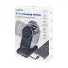 Logilink 4-in-1 belaidžio įkrovimo stotelė, 15W Qi įkrovimo stotis (PA0292)