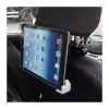Logilink AA0121 Automobilinis planšetės laikiklis galvos atramai – 7–11 colių planšetėms, iPad ir el. skaityklėms, 360° sukimas, juodas