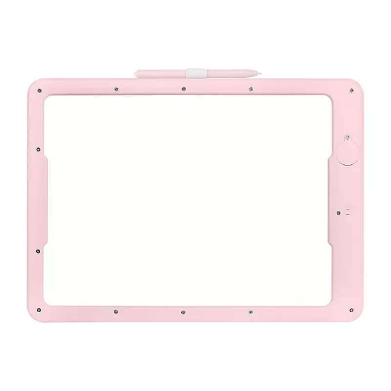 LogiLink AA0182 LCD rašymo planšetė, 14 colių, rožinė, daugiaspalvė daugkartinė piešimo lenta