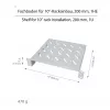 Logilink ACT111 Konsolinė lentyna 200 mm 1U pilka | Kur.lt