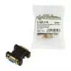 LogiLink AD0001 DVI-I į VGA adapteris, DVI-I kištukas į HD15 lizdą, 1080p, juodos spalvos