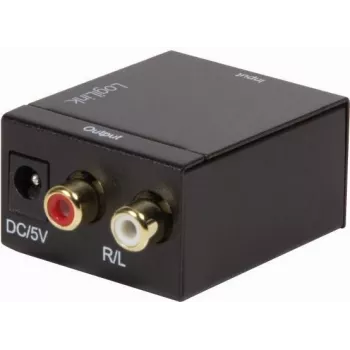 LogiLink CA0100 skaitmeninio į analoginį garso keitiklis (SPDIF/Coaxial į RCA stereo)