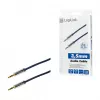 LogiLink CA10030 Premium 3.5mm TRS Male to Male garso laidas, metalinės jungtys, mėlynas, 0,3 m