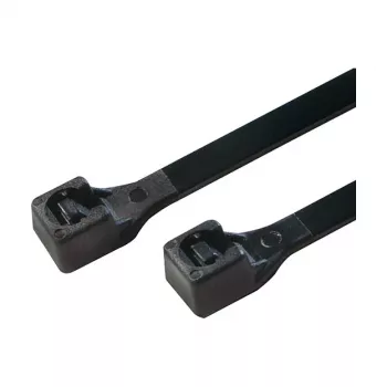 LogiLink kabelių raištis PA66 2,5x200 mm juodas (100 vnt.)