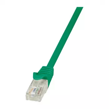 LogiLink Cat.5e U/UTP Gigabit Patch Cable, RJ45, 1.5m, Žalias