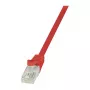 LogiLink Cat.5e U/UTP pataisos kabelis 2 m raudonas