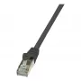 Logilink Cat.6 F/UTP pataisos kabelis, juodas, 10m, EconLine