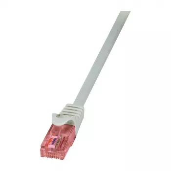LOGILINK Cat.6 U/UTP varinio laidininko jungiamasis kabelis, 15 m, pilkas, PrimeLine