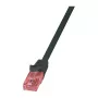 LogiLink Cat.6 U/UTP Patch Laidas, 3 m, juodas, 1 Gbps, RJ45, Snagless, gryno vario