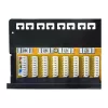 LogiLink Cat.6A Patch Panel 24-Port UTP, 1U, 90° IDC