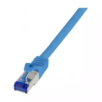 LOGILINK Cat.6A S/FTP Ultraflex pataisos kabelis, GHMT sertifikuotas, mėlynas, 5.0m