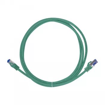 LogiLink Cat.6A S/FTP Ultraflex Patch Laidas, GHMT sertifikuotas, žalias, 1,0 m