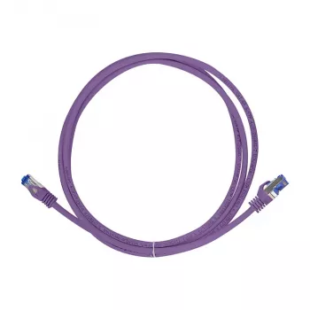 LogiLink Cat.6A S/FTP Ultraflex Patch Laidas, Violetinis, 1,0 m, GHMT sertifikuotas