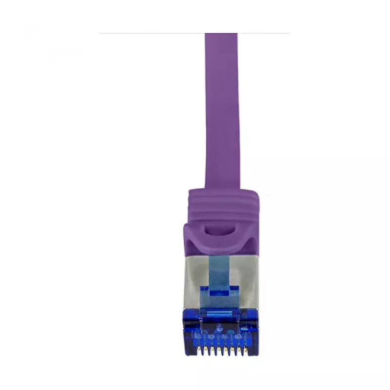 LogiLink Cat.6A S/FTP Ultraflex Patch Laidas, Violetinis, 1,0 m, GHMT sertifikuotas