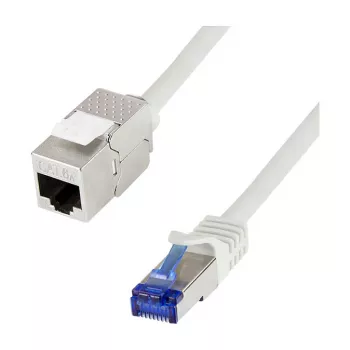 Logilink CC5052S Cat.6A S/FTP konsolidavimo taško jungiamasis kabelis 2m pilkas