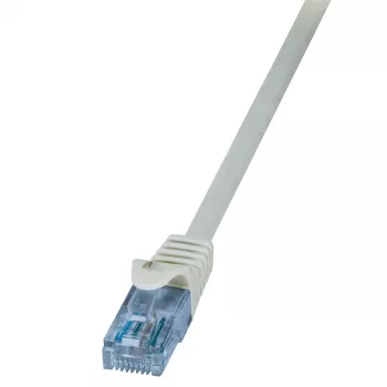 LogiLink CP3022U EconLine Cat.6A U/UTP pataisos kabelis, RJ45, 0.5m, pilkas