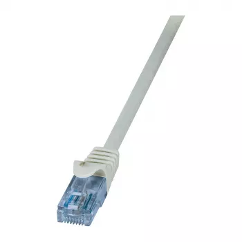 LogiLink CP3062U Cat.6A U/UTP Ethernet Patch Cable, RJ45, Grey, 3.3m