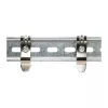 LogiLink DIN Rail tvirtinimo kronšteinai, nerūdijantis plienas, 2 vnt.