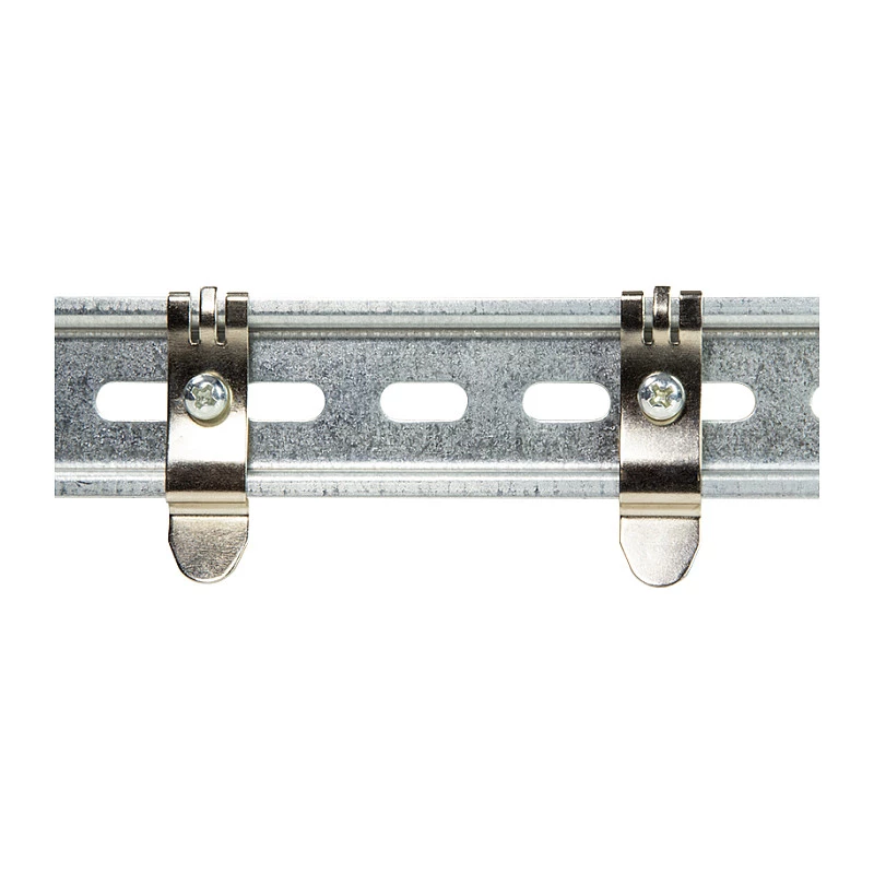 LogiLink DIN Rail tvirtinimo kronšteinai, nerūdijantis plienas, 2 vnt.