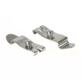 LogiLink DIN Rail tvirtinimo kronšteinai, nerūdijantis plienas, 2 vnt.