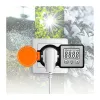 LogiLink energijos sąnaudų matuoklis LogiLink, skirta naudoti lauke, LCD ekranas, juodas/oranžinis
