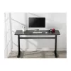 LogiLink EO0027 reguliuojamo aukščio stalas su stalviršiu, 140 × 60 cm, juodas