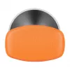 LOGILINK EO0071 Ergonominė aukščio reguliavimo svyruojanti kėdė, oranžinė – 120 kg talpa, dujinis amortizatorius