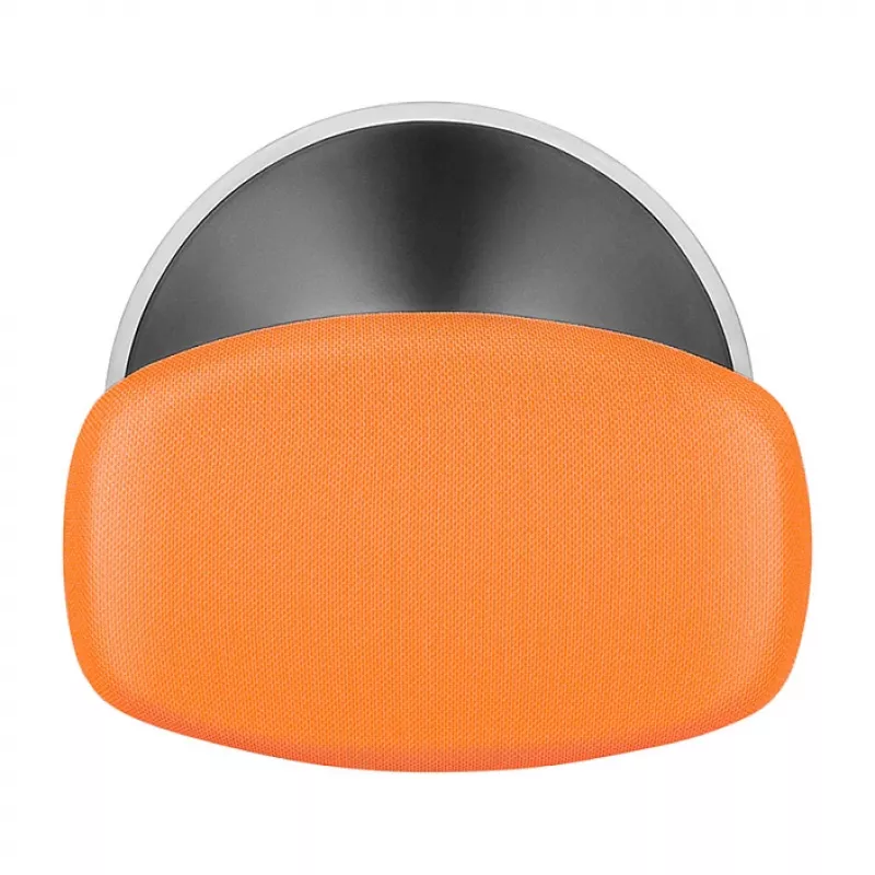 LOGILINK EO0071 Ergonominė aukščio reguliavimo svyruojanti kėdė, oranžinė – 120 kg talpa, dujinis amortizatorius