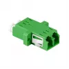 LogiLink FA02LC6 šviesolaidžio adapteris LC Duplex – tvirtinimui prie plokštės, žalias (12 vnt. pakuotė)
