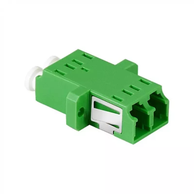 LogiLink FA02LC6 šviesolaidžio adapteris LC Duplex – tvirtinimui prie plokštės, žalias (12 vnt. pakuotė)