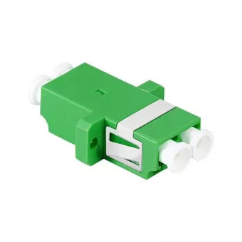 LogiLink FA02LC6 šviesolaidžio adapteris LC Duplex – tvirtinimui prie plokštės, žalias (12 vnt. pakuotė)
