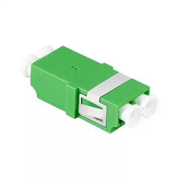 LogiLink FA03LC5 LC Duplex šviesolaidžio adapteris, be flanšo, žalias – 12 vnt.