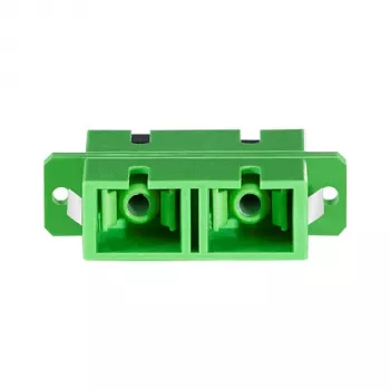 LogiLink Fiber Adapter SC Duplex, 12 vnt., su flanšu, žalia | Kur.lt