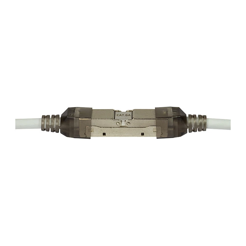 LogiLink MP0046 lauko įtaisomas RJ45 connector Cat.6A STP 10G, be įrankių IDC, cinko lydinio korpusas, AWG 22-26, sidabrinis