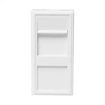 LOGILINK French Faceplate Modular Insert 22,5x45 mm, baltas