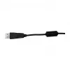 LogiLink ID0155 RGB pelėdė – silikoninis paviršius, neslystanti guminė bazė, USB-A maitinimas, 36x26 cm, juoda